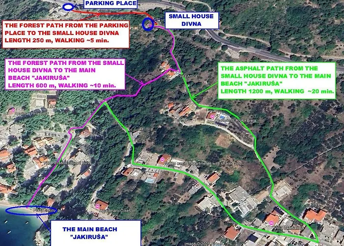 Hébergement de vacances Mala Kuca Divna Brela